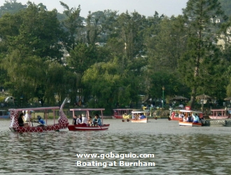 Boating at Burnham Park, Philippines